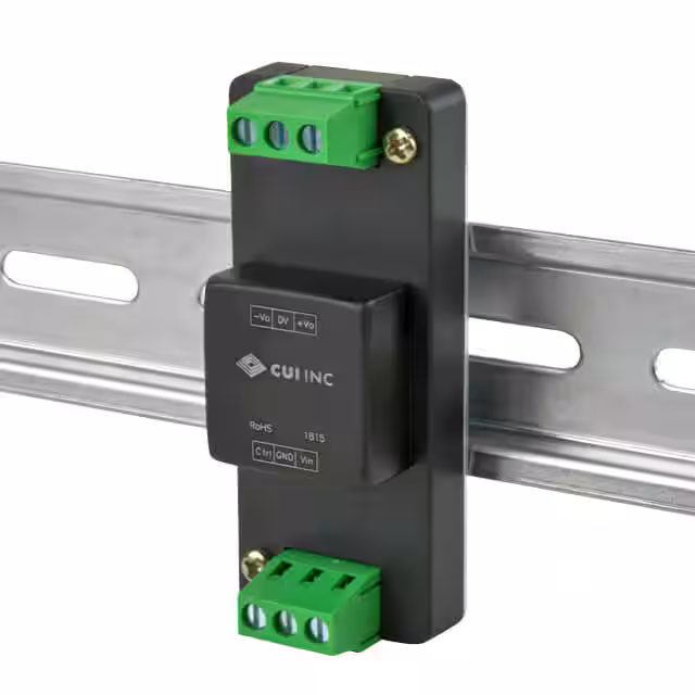 PDQE10-Q24-D9-DIN CUI Inc.  Fuentes de alimentación industriales para riel DIN